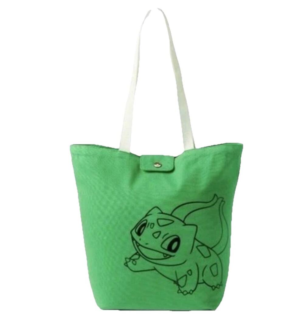Pokemon x Target Reusable Green Tote Bulbasaur 30th Anniversary